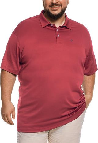 Big and Tall Men's Polo Shirt Moisture Wicking 