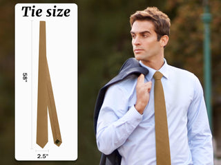 Skinny Tie Solid Color Neckties