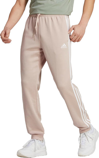 Big Men's Fleece Tapered 3-Stripes Sweatpants