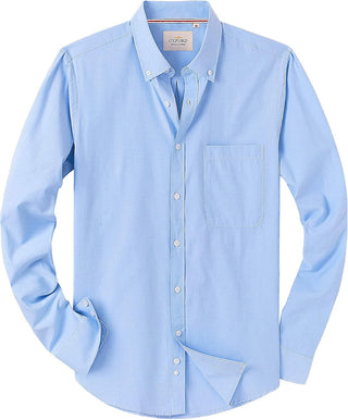 Big Men's Solid Oxford Shirt