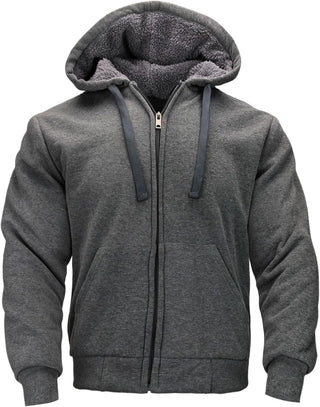 Sherpa Lined Hoodies for Big Men