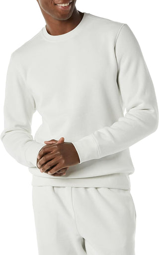 Big Men's Fleece Crewneck Plus Sized Sweatshirt