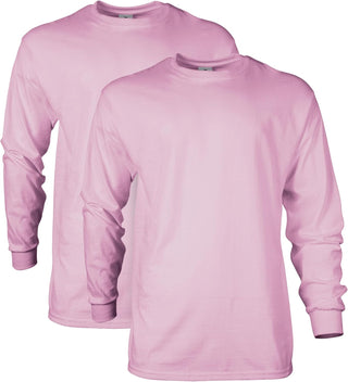 Big Men's Ultra Cotton Long Sleeve T-Shirt, Multipack