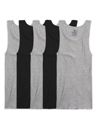 Big Men's Tank Undershirts, 6-Pack