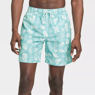 Men'S 7" E-Waist Swim Shorts - Goodfellow & Co