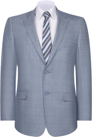 Big Mens Plaid Blazer