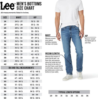 Lee Big & Tall Men's Taper Jeans