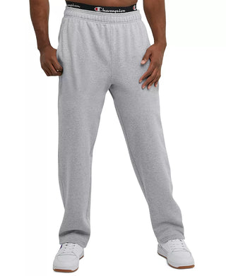 Men'S Big & Tall Powerblend Open Bottom Fleece Sweatpants