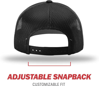 Mens Trucker Hat-Adjustable Snapback