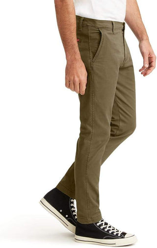 Big Men's Plus Sized Tapered Chino Pants 