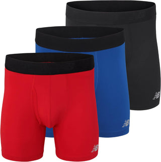 Big Men's Boxer Brief-Fly Front, 3 Pack