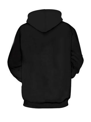 Big Men's Hoodie Plus Size Pullover Hoodie Sweatshirt 