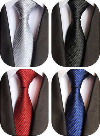 Classic Men's Silk Tie 6 pack