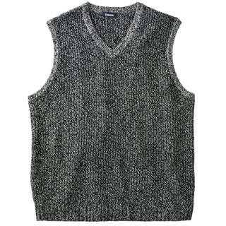 Men'S Big & Tall Shaker Knit V-Neck Sweater Vest