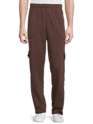 Men'S and Big Men'S Fleece Cargo Pocket Sweatpants, Sizes S-5XL