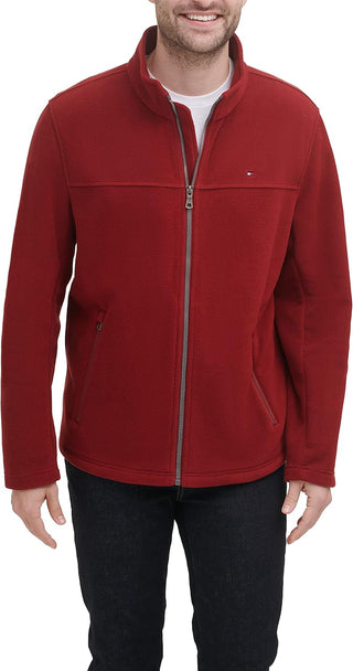 Plus Sized Classic Zip Fleece Jacket