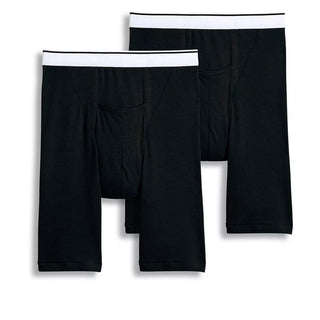 Jockey Mens Big Man Pouch 10" Midway Brief - 2 Pack