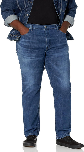 Plus Sized Men's Taper Fit Jeans 