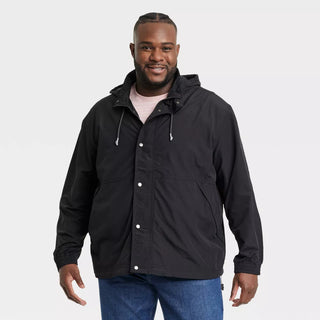 Men'S Elevated Rain Coat - Goodfellow & Co™ Black