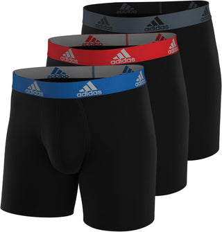 Athletic Big and Tall Microfiber Boxer Brief - 3 Pack