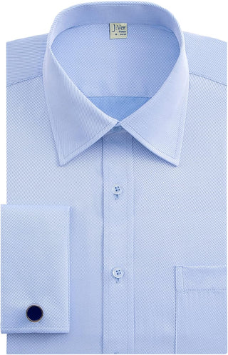 French Cuff Dress Shirts- Men's Big and Tall