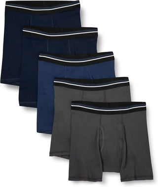 Large Men's Boxer Brief-Pack of 5