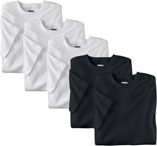 Men's Plus Sized  Crewneck Undershirts - 3-Pack