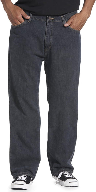 Plus Sized Men's Big and Tall Relaxed Fit Jeans