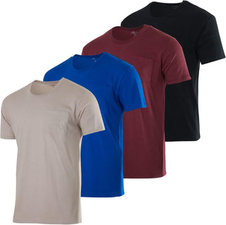 Big Men's Cotton  T-Shirts (4 Pack)