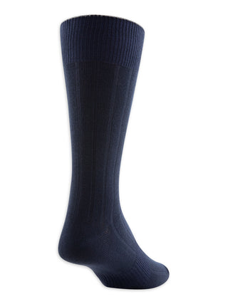 Big Men's  Dress Rib Crew Socks