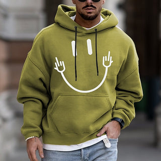 Big Men's Graphic Hoodie Comfort Color Sweatshirts Pullover Sweatshirt 