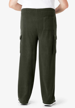 Men'S Big & Tall Explorer Plush Fleece Cargo Pants