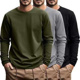 Men's Big and Tall Shirts -3 Pack