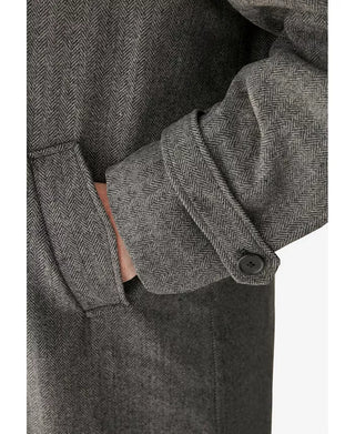 Big & Tall Wool-Blend Long Overcoat