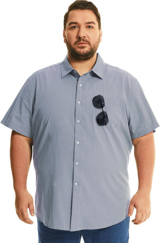 Plus Sized Mens Button down Shirt 