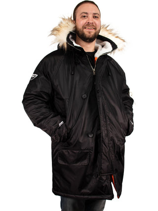 Plus Men's Big & Tall Winter Coat Snorkel Parka Jacket 