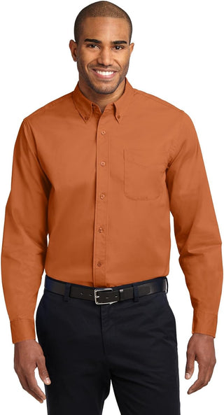 Long Sleeve Easy Care Shirt- Big and Tall