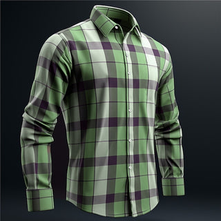 Plus Size Plaid / Check Men's Business Casual big and tall