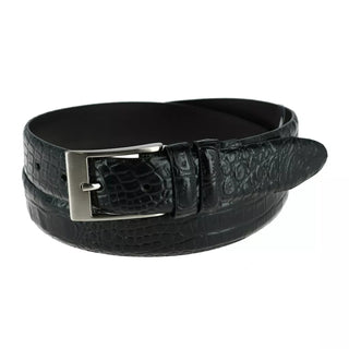 Toneka Men'S Big and Tall Hornback Croc Print Belt