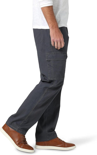 Relaxed Fit Stretch Plus Sized Cargo Pants