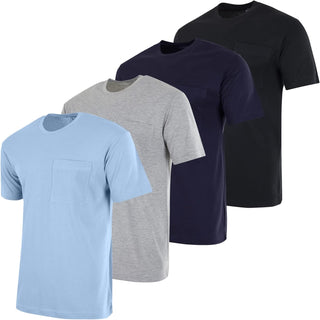 Big Men's Cotton  T-Shirts (4 Pack)