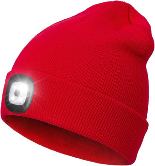 Mens Beanie with LED Light