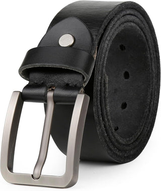 Big and Tall Genuine Leather Belt for Men 