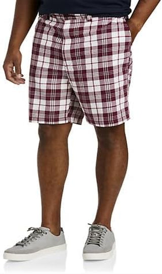 Big & Tall Men's Plus Size Plaid Shorts