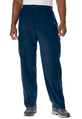 Men'S Big & Tall Explorer Plush Fleece Cargo Pants