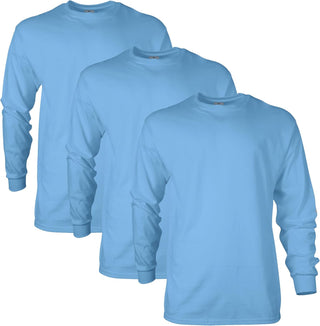 Big Men's Ultra Cotton Long Sleeve T-Shirt, Multipack