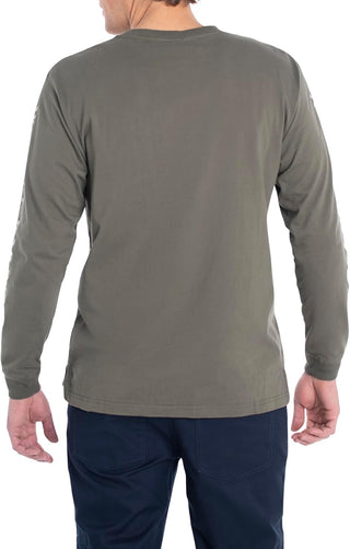 Plus Sized Men's Long Sleeve T-Shirt