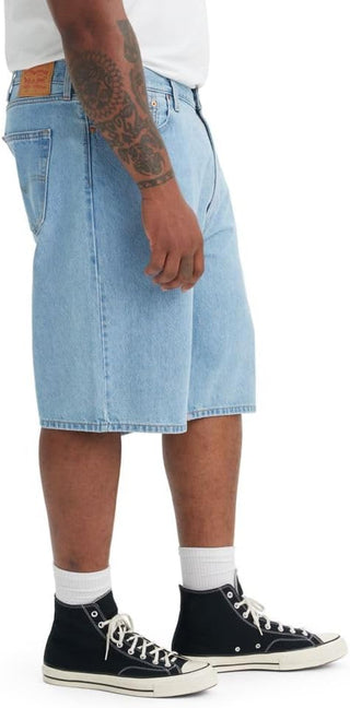 Loose Big Men's  Denim Shorts 