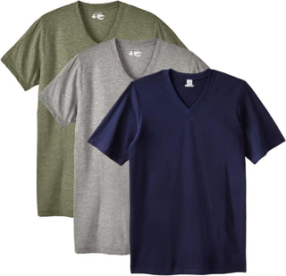 Big Men's V-Neck Undershirt - 3-Pack