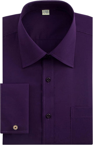 French Cuff Dress Shirts- Men's Big and Tall